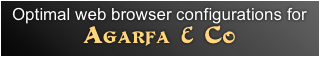 Optimal web browser configurations for
Agarfa & Co